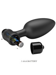 MR PLAY - SUPER POWER ANALE PLUG MET VIBRATIE