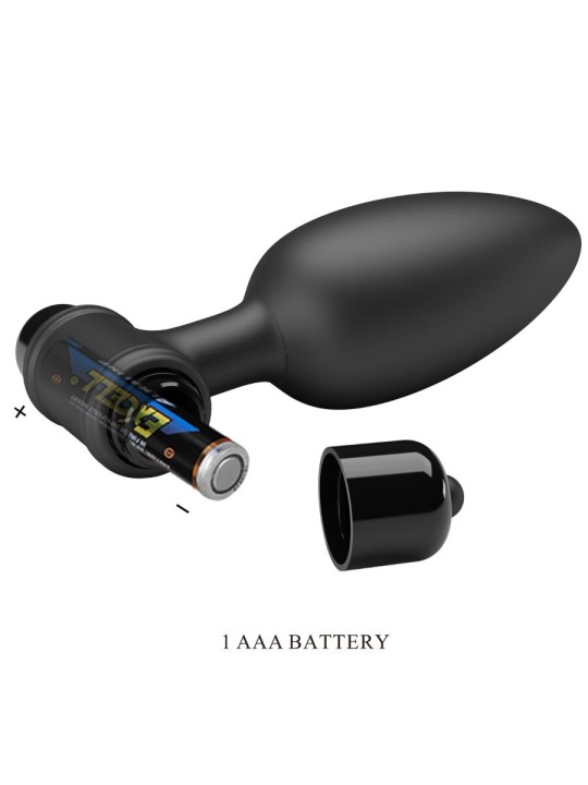 MR PLAY - SUPER POWER ANALE PLUG MET VIBRATIE