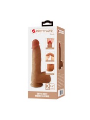 PRETTY LOVE - DUVALL DILDO REALISTA COM VENTOSA 19,3 CM -Ø- 4,5 CM