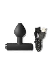 ROCKS-OFF - MINI BAGUETTE RECHARGEABLE 16 FONCTIONS ROSE PIVOINE