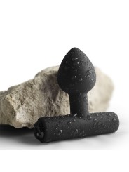 ROCKS-OFF - MINI BAGUETTE RECHARGEABLE 16 FONCTIONS ROSE PIVOINE