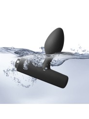 ROCKS-OFF - NOVA SOLARIS PLUG ANAL FINO RECARGABLE 16 FUNCIONES NEGRO