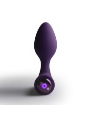 ROCKS-OFF - MINI BAGUETTE RECHARGEABLE 16 FONCTIONS ROSE PIVOINE