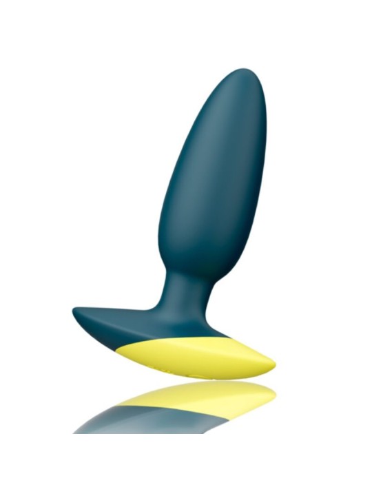 ROMP - BASS PLUG ANAL VIBRATOR 10 CM GREEN