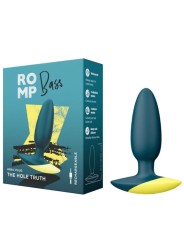 ROMP - BASS PLUG ANAL VIBRATOR 10 CM GREEN