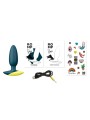 ROMP - BASS PLUG ANAL VIBRATOR 10 CM GREEN