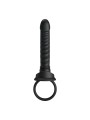 PRETTY LOVE - MERRITT VIBRADOR ANAL CON ANILLO Y VIBRACIÓN NEGRO