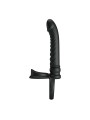 PRETTY LOVE - VIBRATORE ANALE MERRITT CON ANELLO E VIBRAZIONE NERO