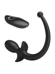 MR PLAY - VIBRATEUR ANAL ET PÉRINÉUMIEN NOIR AVEC TÉLÉCOMMANDE SANS FI