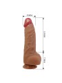 PRETTY LOVE - NAJM REALISTISCHE DILDO MET ZUIGNAP 23,2 CM -Ø- 5,5 CM