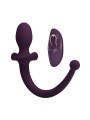PRETTY LOVE - LIOEA PLUG ANAL CON COLA VIBRADOR 12 FUNCIONES COLOR MOR