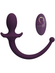 PRETTY LOVE - LIOEA VIBRERENDE ANALE PLUG MET STAART 12 FUNCTIES PAARS