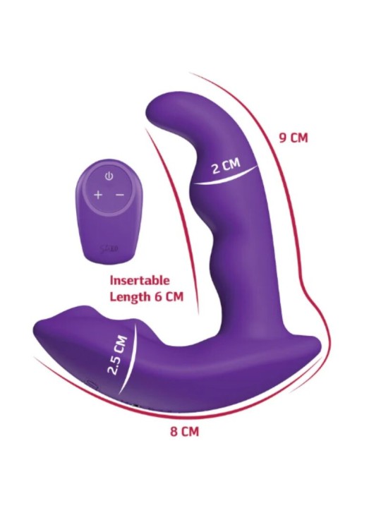 SHE.E.O – ROTIERENDER, VIBRIERENDER ANALSTIMULATOR MIT FERNBEDIENUNG –