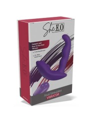 SHE.E.O - DRAAIENDE VIBRERENDE ANALE STIMULATOR MET AFSTANDSBEDIENING 