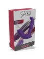 SHE.E.O - DRAAIENDE VIBRERENDE ANALE STIMULATOR MET AFSTANDSBEDIENING 
