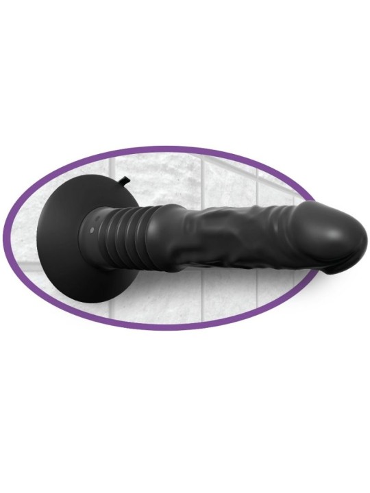 VIBRATING ASS THRUSTER VIBRADOR ANAL RECARGABLE CON VENTOSA