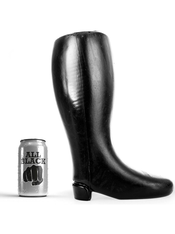 ALL BLACK - BOTTE DE FISTING SOUPLE GÉANTE 31 CM