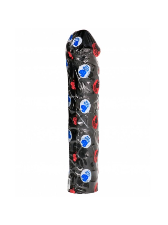 ALL BLACK - GIANT SOFT FISTING DILDO 32 CM