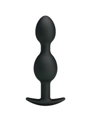 PRETTY LOVE - BOLAS ANAIS DE SILICONE 12.5 CM PRETAS