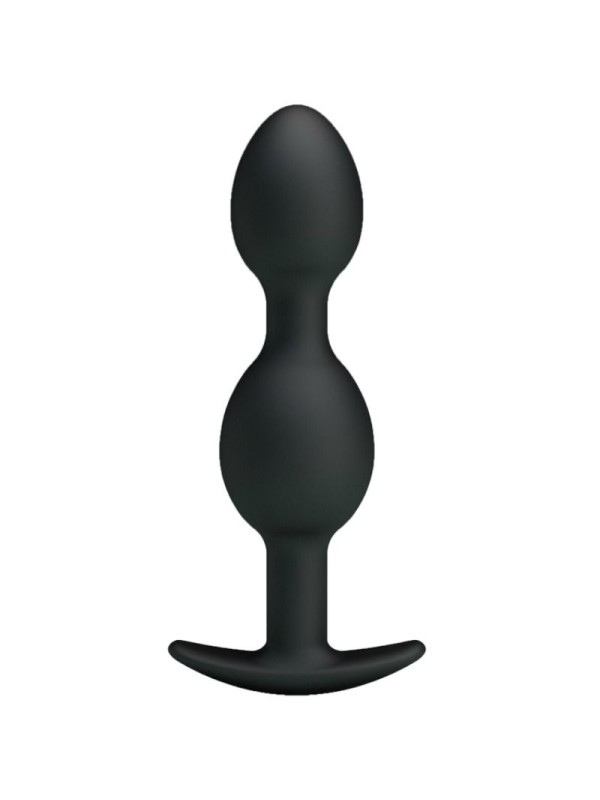 PRETTY LOVE - BOLAS ANAIS DE SILICONE 12.5 CM PRETAS