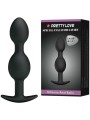 PRETTY LOVE - BOLAS ANALES SILICONA 12.5 CM NEGRO