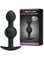 PRETTY LOVE - BALLES ANAL EN SILICONE SPÉCIALE STIMULATION 10.3 CM NOI