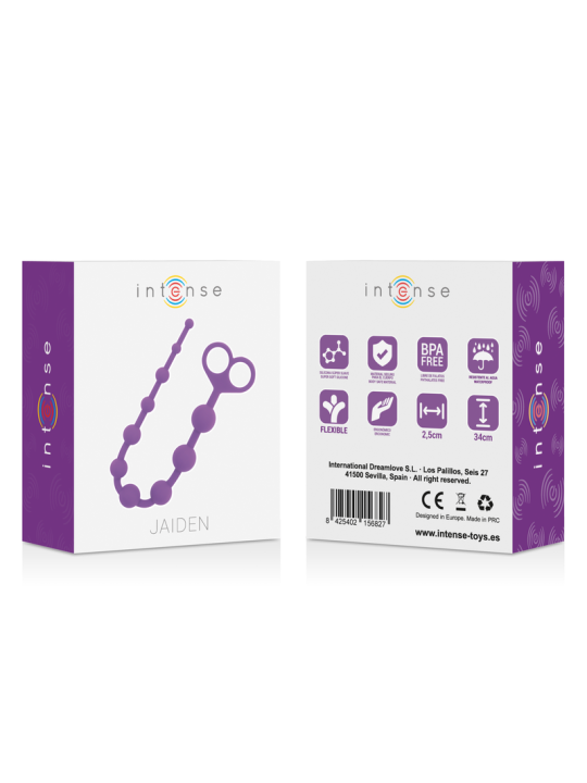 INTENSE - JAIDEN ANAL BEADS LILAC