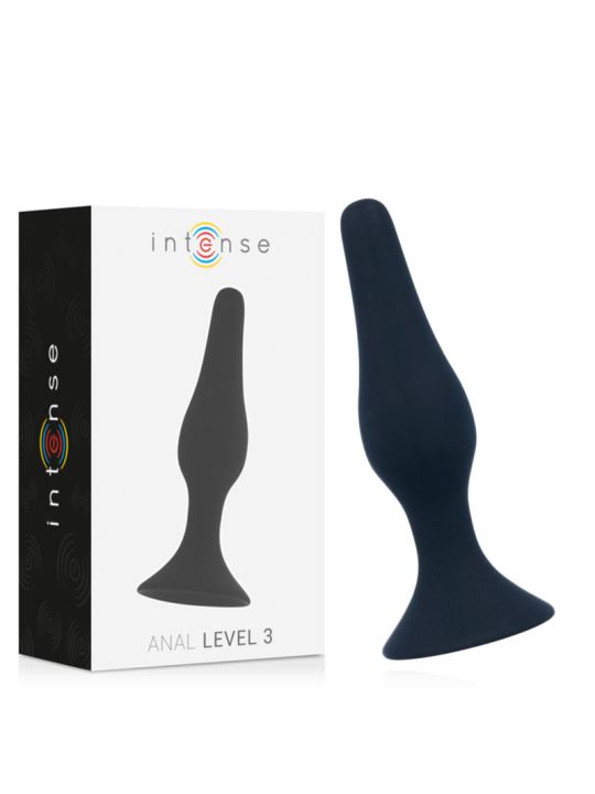 INTENSE - ANAL STUFE 3 12,5CM SCHWARZ
