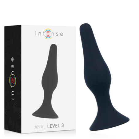 INTENSE - ANAAL NIVEAU 3 12,5CM ZWART