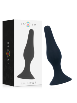 INTENSE - ANAL NIVEAU 4 15,5CM NOIR