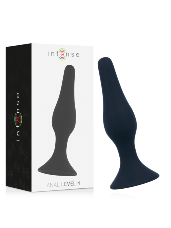 INTENSE - ANAL NÍVEL 4 15,5CM PRETO