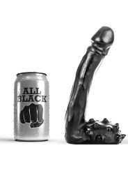 ALL BLACK - DILDO REALISTIC 19 CM