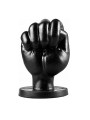 ALL BLACK - PUGNO ANALE 13 CM
