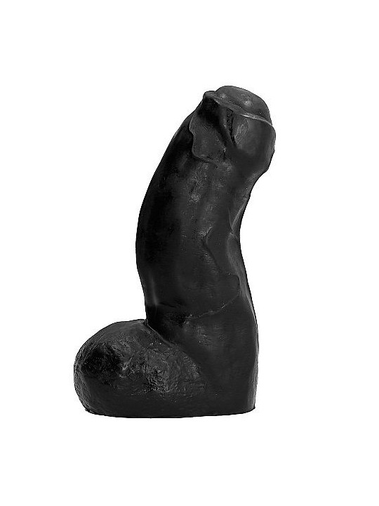 ALL BLACK - DONG RÉALISTE NOIR 17 CM