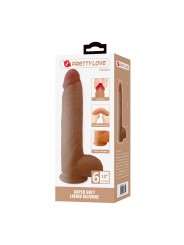 PRETTY LOVE - MENDEL DILDO REALISTA COM VENTOSA 25,5 CM -Ø- 5,6 CM