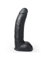 HUNG SYSTEM - REALISTISCHER DILDO SCHWARZ FARBE GEORGE 22 CM