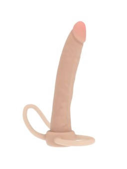 GET REAL - PÉNÉTRATEUR ANAL EN SILICONE DOUBLE TROUBLE 16 CM