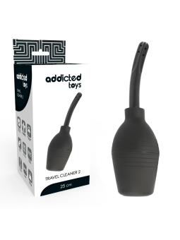 ADDICTED TOYS - ZWARTE ANALE REINIGING PEER SQUEEZE