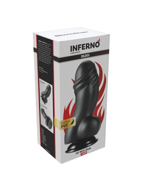 HIDDEN DESIRE - INFERNO FAT BOYS DILDO 19 CM