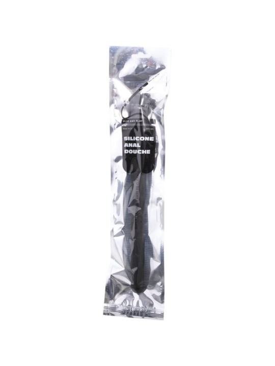 ALL BLACK - SHOWER ANAL SILICONE 27 CM