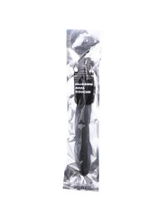 ALL BLACK - DOUCHE ANAL SILICONE SISTEMA STOPPER 27 CM