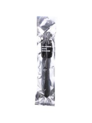 ALL BLACK - BEADED DUCHA ANAL SILICONA 27 CM