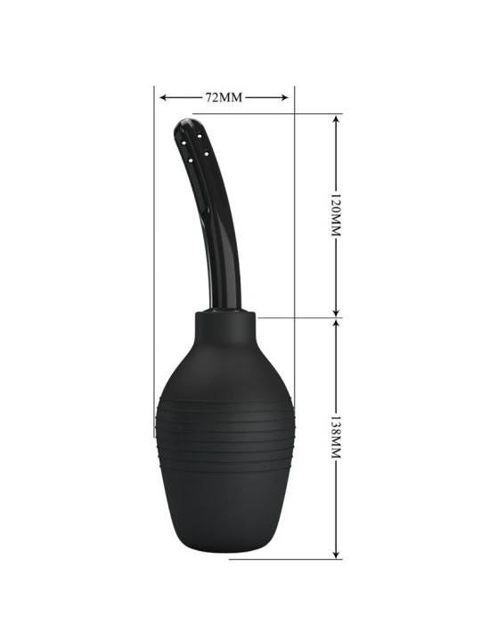 MR PLAY - DUCHA ANAL BLKC SUPER POWER NEGRO