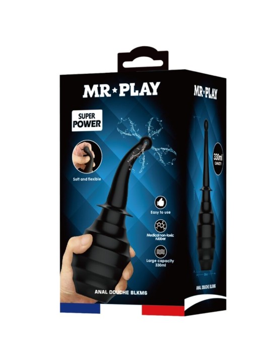 MR PLAY - ANAL DOUCHE BLKM6 SUPER POWER BLACK