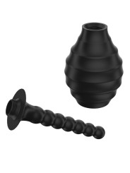 MR PLAY - BLKM7 SUPER KRACHTIGE ZWARTE ANALE DOUCHE