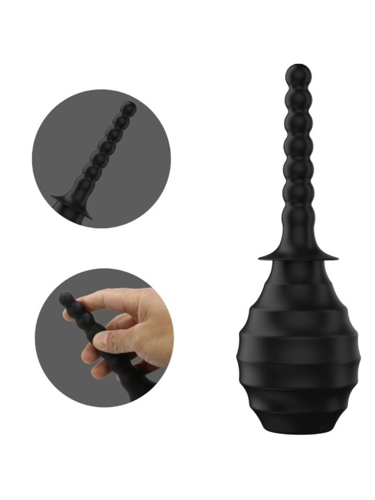 MR PLAY - PLUGUE ANAL DE CONTROLE REMOTO VIBRADOR PODEROSO PRETO