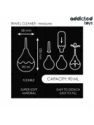 ADDICTED TOYS - REISE-ANALREINIGER GRÖSSE S 90 ML