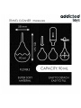 ADDICTED TOYS - LIMPADOR ANAL DE VIAGEM TAMANHO S 90 ML
