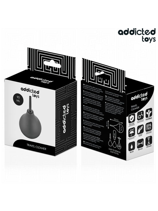 ADDICTED TOYS - TRAVEL ANAL CLEANER SIZE S 90 ML