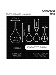 ADDICTED TOYS - DETERGENTE ANALE DA VIAGGIO TAGLIA M 160 ML